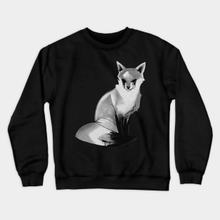 Cartoony Doomed Fox Crewneck Sweatshirt